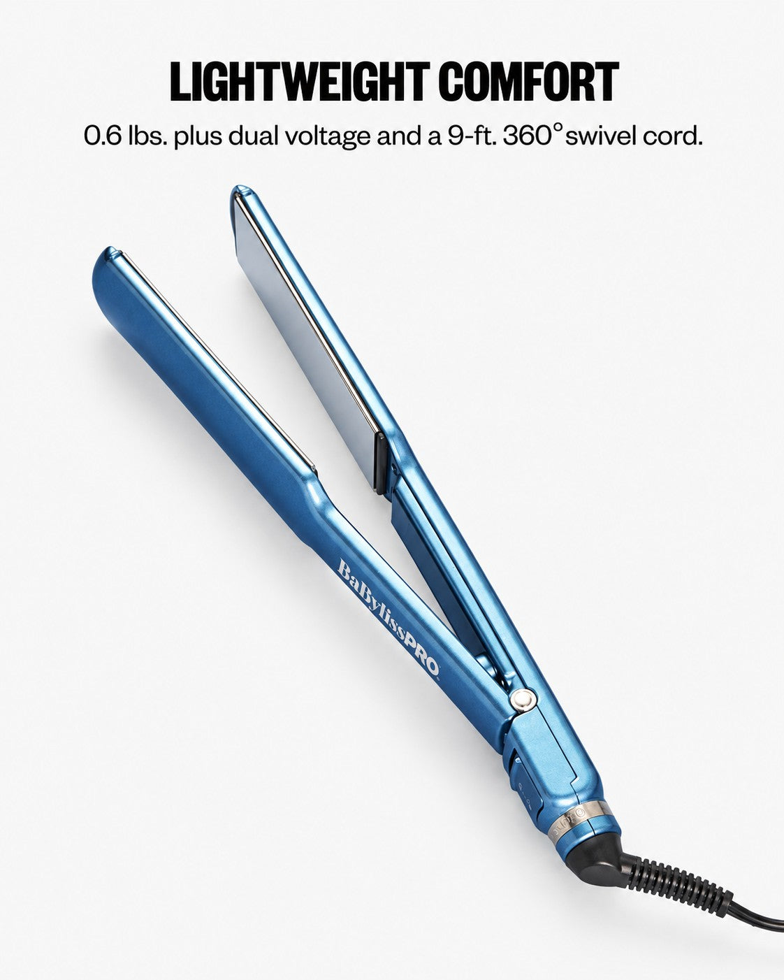 BabylissPRO Nano Titanium Digital 1" Ultra-Thin Hair Straightener