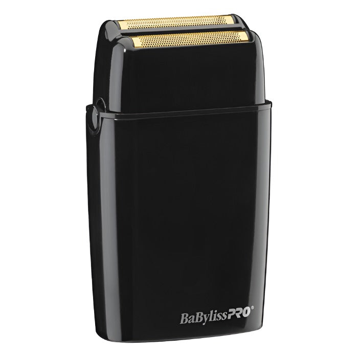 BABYLISSPRO FX02 GOLD/BLACK DOUBLE FOIL SHAVER